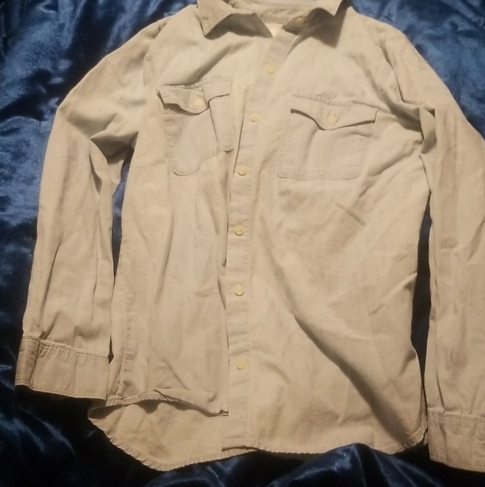Denim Button Up Top